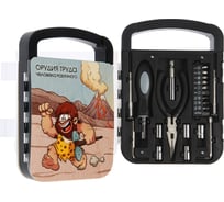 Набор инструментов ТУНДРА подарочный пластиковый кейс, 22 предмета 7379050