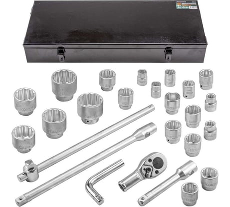 Набор инструментов Rockforce 3/4 ", 1" 26 пр.(12/6гр.) в кейсе RF-68263-9(56227)