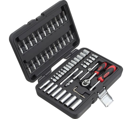 Набор инструментов Gigant Professional 1/4" 57 предметов, Сталь Cr-V, GPS 57