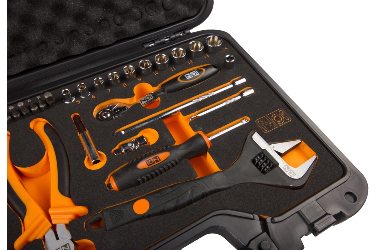 Набор ручных инструментов 36 предметов 1/4'' NPI 20900 - выгодная цена .