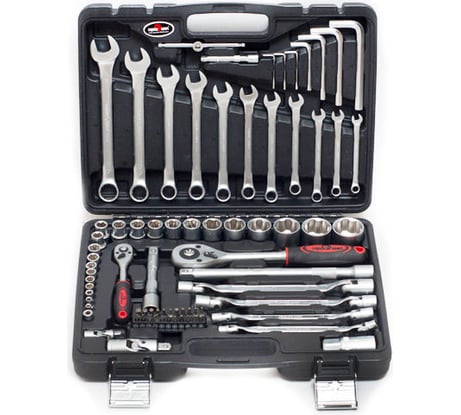 Набор инструментов СЕРВИС КЛЮЧ 77 предметов 11077