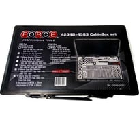 Набор 6-ти гранных головок FORCE 4234B+4583