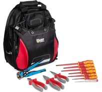 Набор инструментов КВТ Рюкзак электрика НИЭ-09 80067