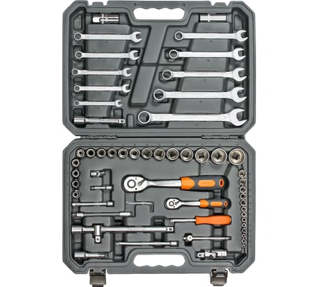 Универсальный набор инструментов 59 предметов, пластиковый кейс Airline AT-59-06