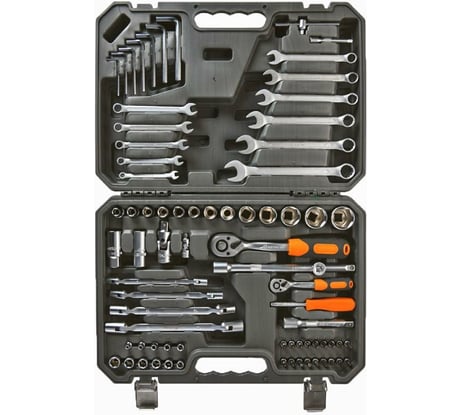 Универсальный набор инструментов 76 предметов, пластиковый кейс Airline AT-76-42