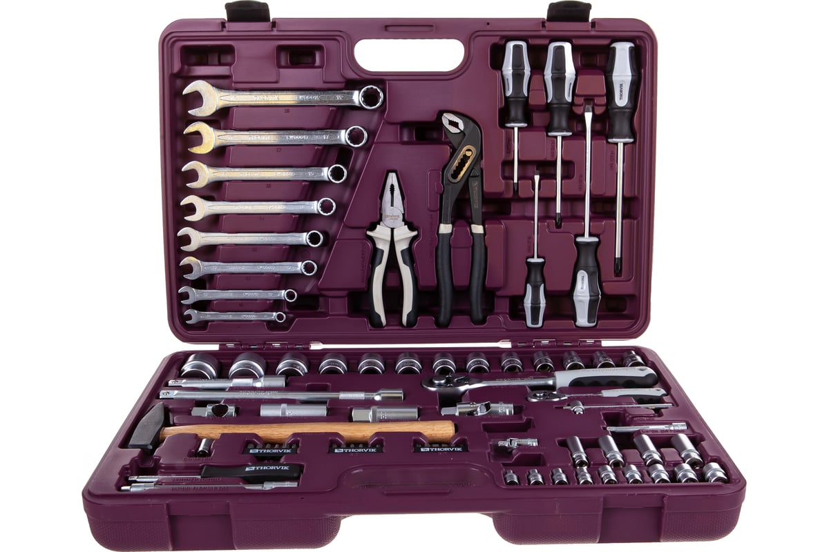 Универсальный набор инструмента Thorvik UTS0077MP - выгодная цена ...