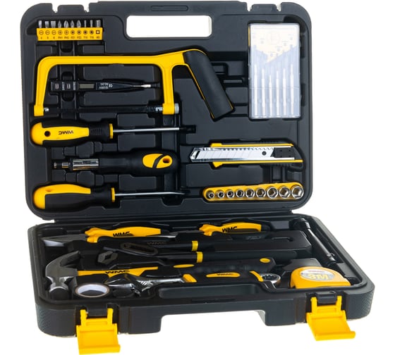 Набор инструмента WMC TOOLS 1/4 дюйма  6гр. 5-13мм 40 предметов WMC-2040 1