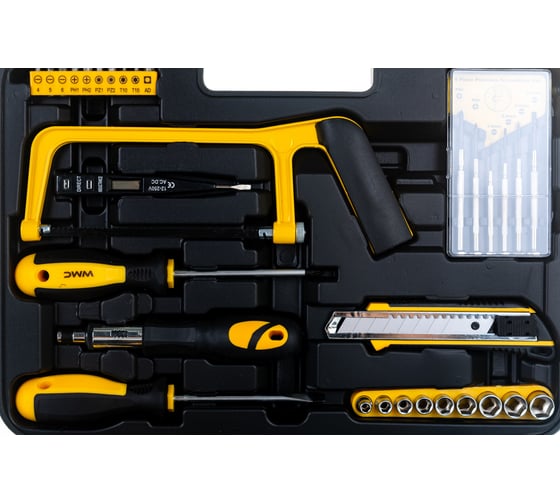 Набор инструмента WMC TOOLS 1/4 дюйма  6гр. 5-13мм 40 предметов WMC-2040