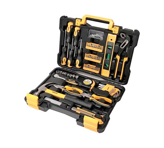 Набор инструмента WMC TOOLS 1/4"DR 6 граней 5-13мм 73 предмета WMC-2073 1