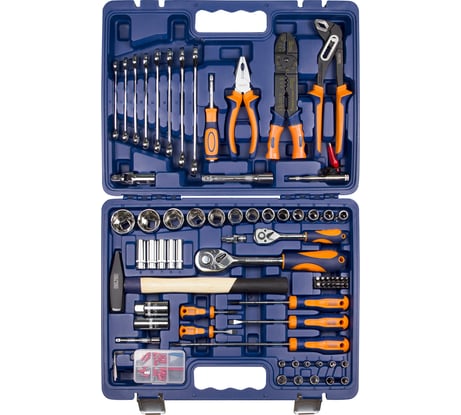 Набор инструмента HELFER 1/2 Dr и 1/4 Dr 99 пр HF000016