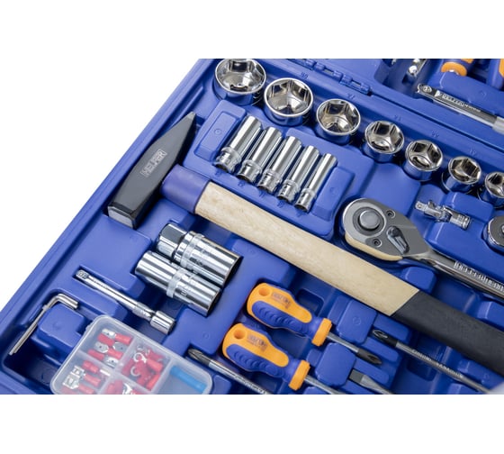 Набор инструмента HELFER 1/2 Dr и 1/4 Dr 99 пр HF000016
