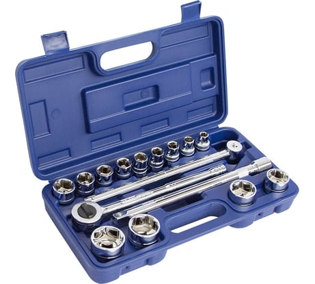 Набор торцевых головок HELFER 1/2 Dr 16 пр HF000002