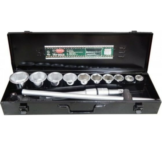 Набор торцевых головок Rockforce 3/4DR 6-гранных 22-50мм 14 предметов RF-6141-5(1244) 1