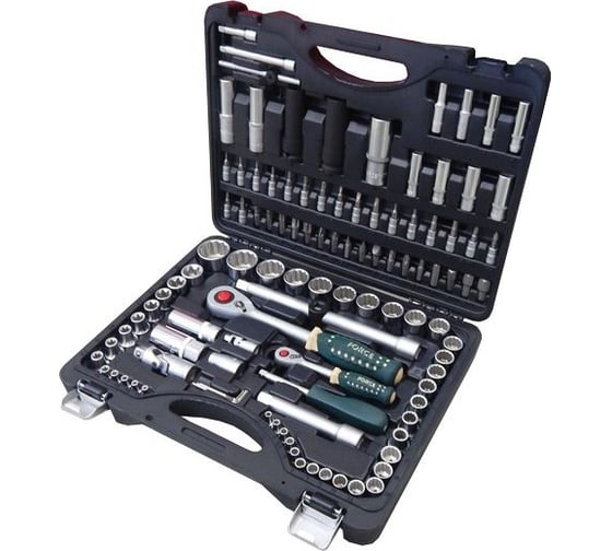 Набор торцевых головок и вставок Rockforce 1/2 & 1/4DR 12-гранных, 108 предметов RF-41082-9