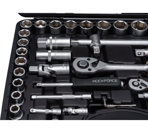 Набор торцевых головок и вставок Rockforce 1/2, 1/4DR 6-гранных 94