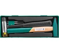 Набор молотков и выколоток Jonnesway M09513SP в ложементе, 13 предметов 46642