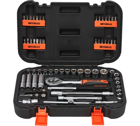 Набор торцевых головок АвтоDело 1/4" DR 64 предмета 39934 16087