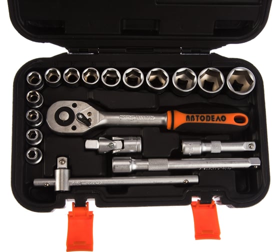 Набор торцевых головок Автоdело 3/8" DR 19 предметов 39919 13977