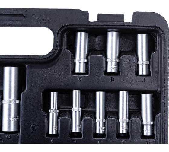 Набор торцевых головок и вставок АвтоDело 1/2" 1/4" DR 94 предмета 39894 10902