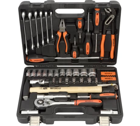 Набор инструмента DR АвтоDело 1/2" DR 1/4" 59 предметов 39859 13536