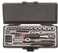 Набор 6-тигранных головок с приспособлениями 42 предметов FORCE 2421F