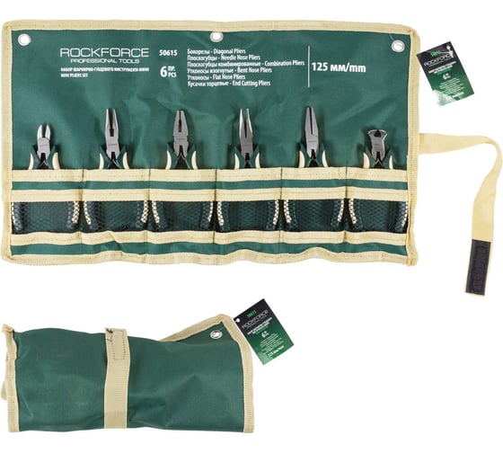 Набор шарнирно-губцевого инструмента Rockforce мини 6 предметов RF-50615(25996) 1