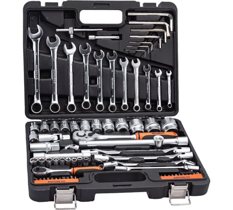 Набор инструмента АвтоDело 77 предметов 1/2DR 1/4DR 39877 10562