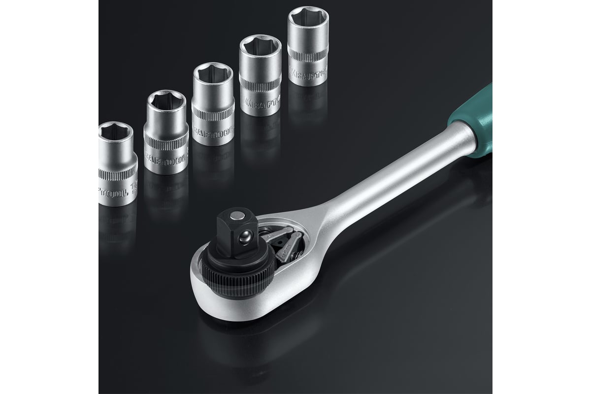 Универсальный набор инструмента KRAFTOOL X drive 216 предм. (1/2"+3/8 ...