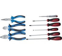 Набор шарнирно-губцевого инструмента и отверток Промлайн 9 предметов ПЛ071303_023