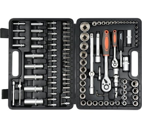 Набор инструментов STHOR 1/2 108 предметов пластиковый кейс 58685