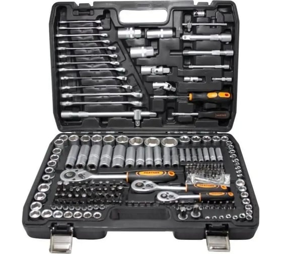 Набор инструментов Partner 1/4", 3/8", 1/2" 6-гранные, 216 предметов PA-38841(50650)