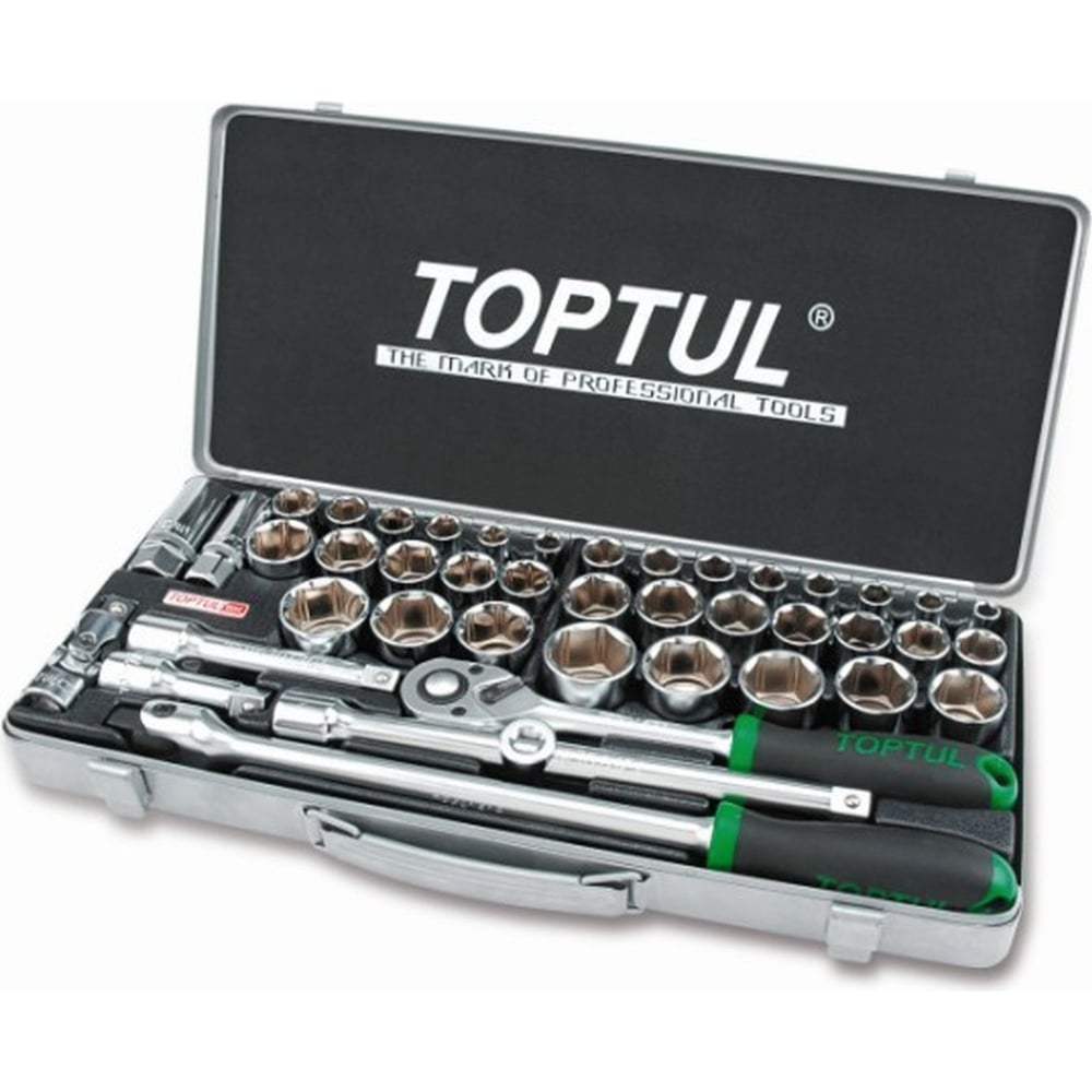 Toptul Ruler Набор головок TOPTUL 1/2