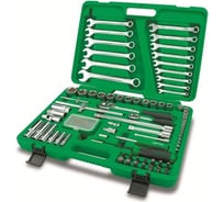 Набор головок и ключей TOPTUL 1/4", 1/2" 6 гранные, 106 предметов GCAI106B