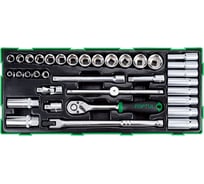 Набор-сет головок TOPTUL 3/8" 434x176 мм, 35 предметов GTB3503