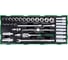 Набор-сет головок TOPTUL 3/8" 434x176 мм, 35 предметов GTB3503 1