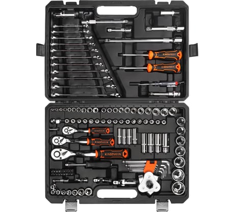 Набор инструментов KINGQUEEN 121 пред, 72 зуба WIB-80007