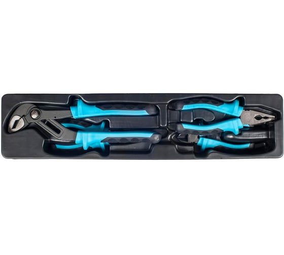 Набор шарнирно-губцевого инструмента AIST 4 предмета, в ложементе 0-700104-3 00-00026038