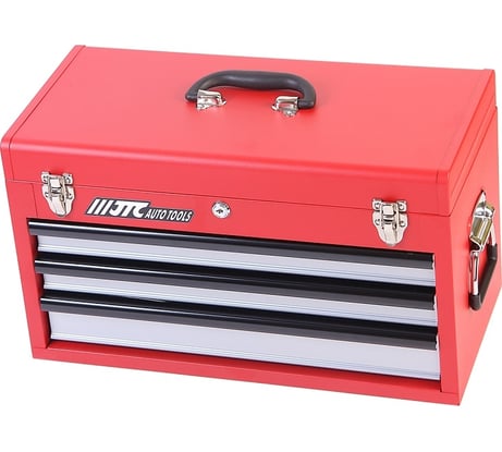 Набор инструментов в переносном инструментальном ящике JTC (3 лотка) 66 предметов  JTC-B066