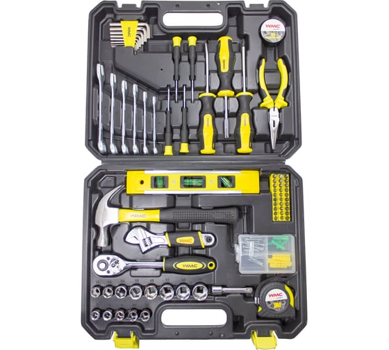 Набор инструментов WMC TOOLS 108пр. 1/4", 3/8", 6гр. WMC-30108(47011)