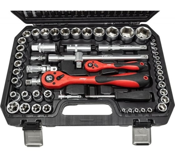 Набор инструментов Disen 1/4", 1/2", (6гр.)(4-32мм) 10108(50783) DS-41082-5(50783)