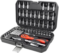 Набор инструментов Disen 1/4" 6 гранные, 4-14 мм, Е4-Е10, 56 предметов DS-2571-5(50776)