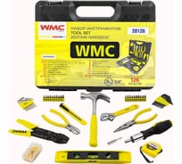 Набор инструментов WMC TOOLS 1/4" 6 гранные, 126 предметов WMC-20126(57307) 30890679