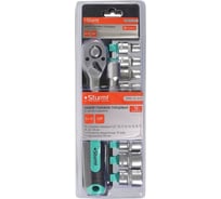 Набор головок торцевых с аксессуарами Sturm 12 предметов, 1/2" 1310-12-S12