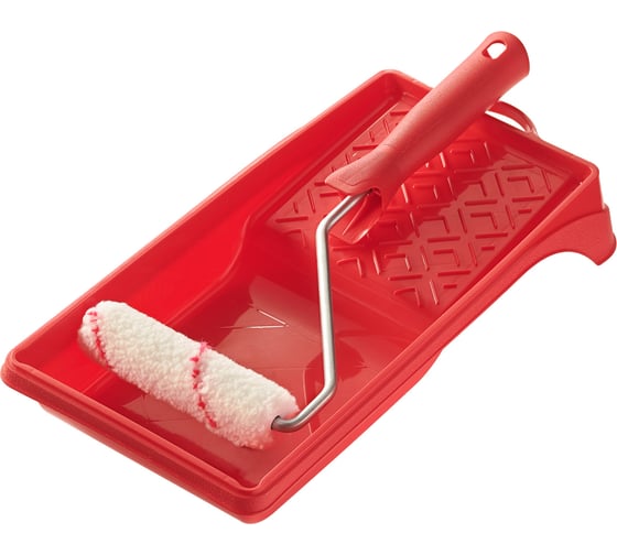 Набор Акор для водных красок: валик 110 мм, полиэстер; ванночка 400 мл, Мастер 563 30 110