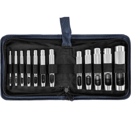 Набор пробойников для кожи СИБРТЕХ 18312