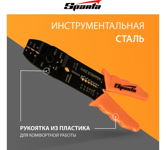 Бытовой набор инструментов SPARTA 132 предмета 135645