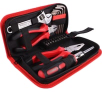 Слесарно-монтажный набор ручного инструмента DERZHI 22 предмета, пенал 813561