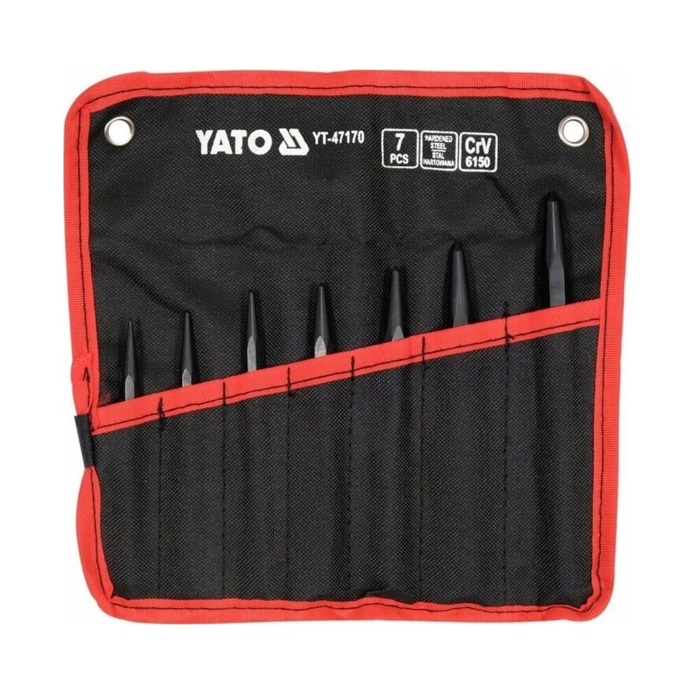 Набор шестигранных пробойников YATO 7 предметов (сумка) YT-47170 ...
