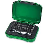Набор бит с трещоткой TOPTUL 1/4", 31 шт GABW3103