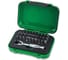 Набор бит с трещоткой TOPTUL 1/4", 31 шт GABW3103 1